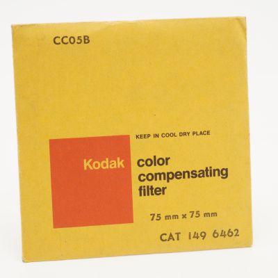 Kodak CC50B Color Compensating Wratten Gelatin Filter 75mm x 75mm