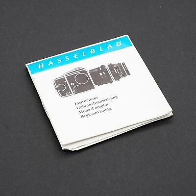 Hasselblad Nomogram Instructions