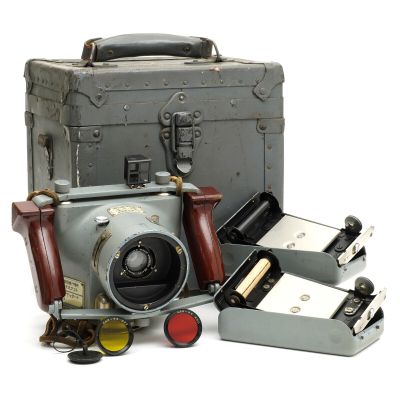 Konishiroku Konica GSK-99 Medium Format Japanese Military Aerial Camera, WWII