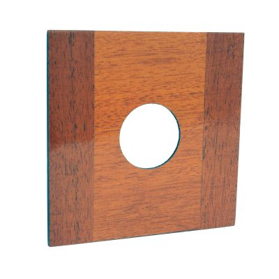 Wooden Lens Board 5 1/4" x 5 1/4" (5.25x5.25 Inches) Copal 1