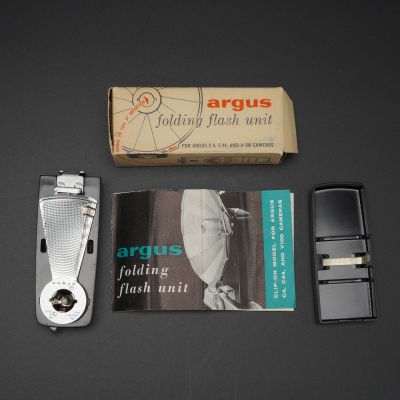 Argus Folding Flash Unit for C-4, C-44, & V-100 Cameras