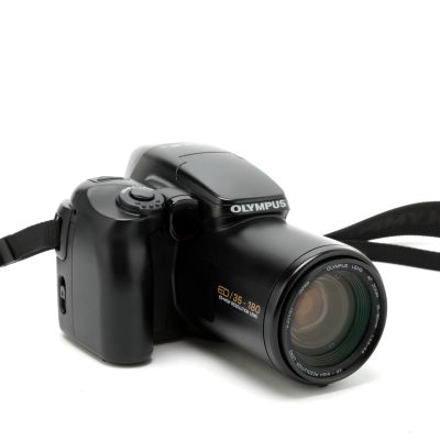 Olympus iS-3 DLX 35mm Film Camera with 35-180mm Lens