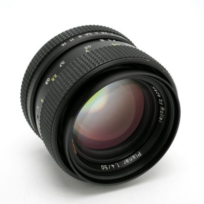 Rollei-HFT Planar 50mm f/1.4 Lens QBM Mount