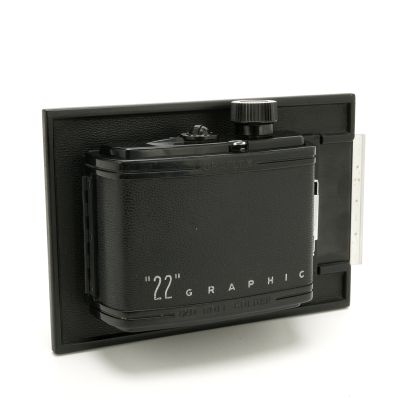 Graflex Graphic 22 12 Exposure 120 Roll Film Holder Back for 4x5