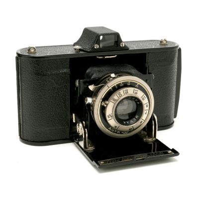 Agfa Memo 35mm Folding Bellows Camera with Memar f/5.6 Lens