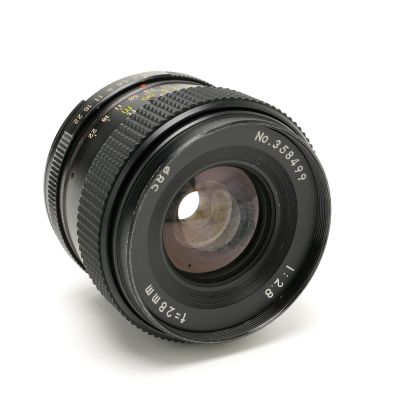 Formula 5 28mm f/2.8 Lens for Minolta SR Mount
