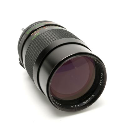 Vivitar Auto Telephoto 200mm f/3.5 Lens Minolta SR