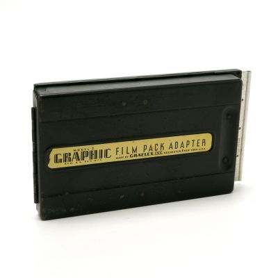 Graphic Film Pack Adapter Model 2 2 1/4" x 3 1/4" by Graflex