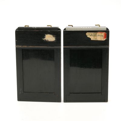 Set of 2 Graflex 2 1/4" x 3 1/4" Sheet Film Holders