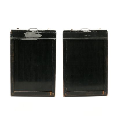 Set of 2 Kodak Wood 5x7 Sheet Film Holders