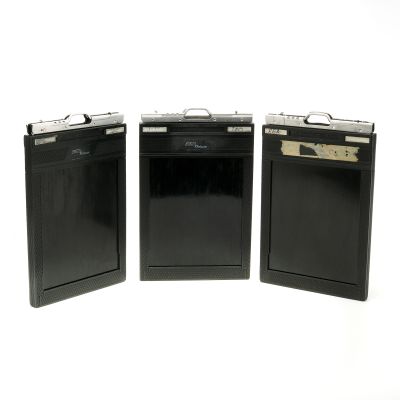 Set of 3 Fidelity Deluxe 4x5 Sheet Film Holders