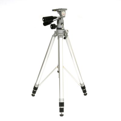 Mamiya 3-Section Tripod Model 1507 w/ Geared Center Column & 3-Way Head