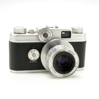 Argus C-Fourty Four 35mm Rangefinder Camera w/ 50mm f/2.8 Lens