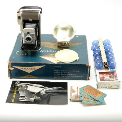 Polaroid Highlander Land Camera Model 80A with Presentation Set