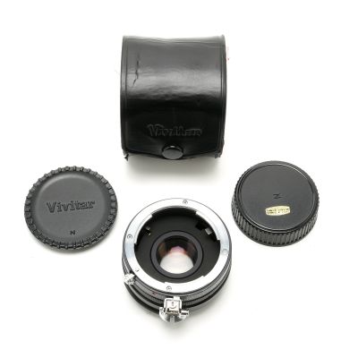 Vivitar 2x Macro Focusing Teleconverter Nikon Ai Mount 2x-3