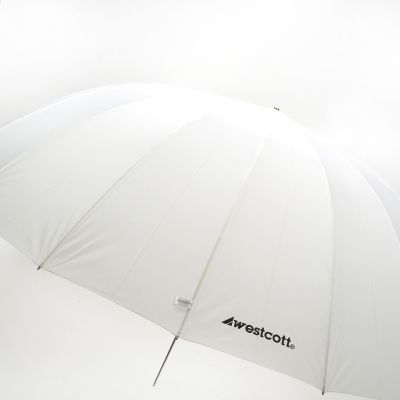Westcott 7' White Diffusion Umbrella
