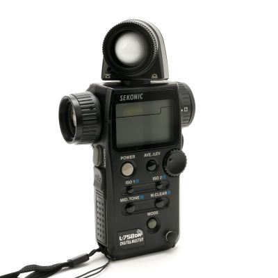 Sekonic L-758DR DigitalMaster Ambient/Flash/Spot Light Meter w/ Case