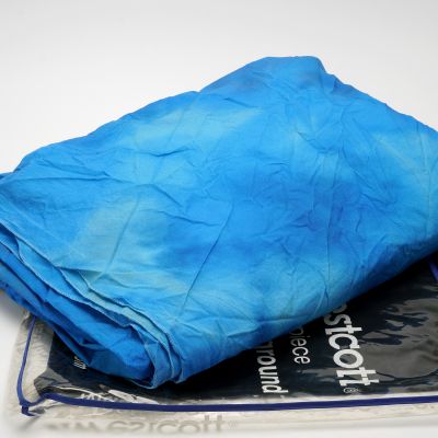 Westcott 5769 10x12' Masterpiece Sheet Muslin Background - C.B. Blue