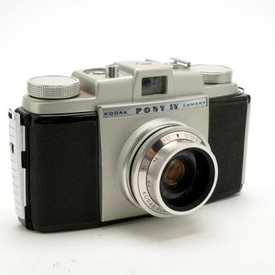Kodak Pony IV 35mm Rangefinder Film Camera w/ 44mm f/3.5 Lens