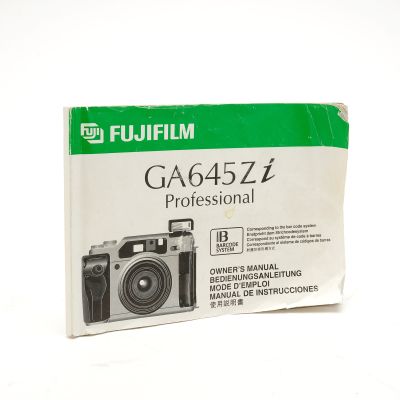 Fujifilm GA645Zi Professional Owner's Manual