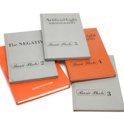 Basic Photo Books 1-5 by Ansel Adams: Camera and Lens, Negative, Print, Etc.