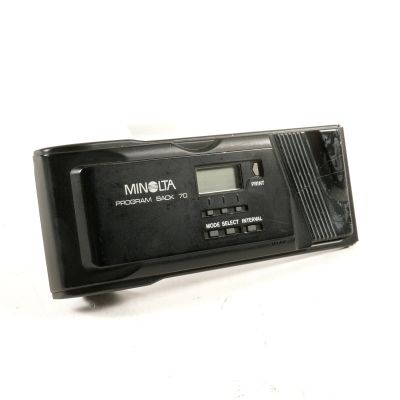 Minolta Maxxum Program Back 70 For Maxxum 7000