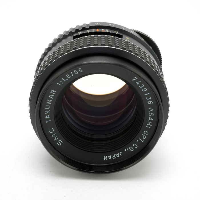 55mm SMC f⁄1.8 Takumar Asahi Pentax M42 Lens | - F1.8 ASAHI F⁄1.8